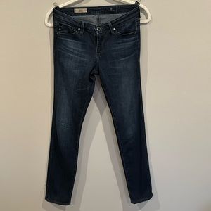 AG, the stilt, cigarette leg, size 25R straight leg jeans